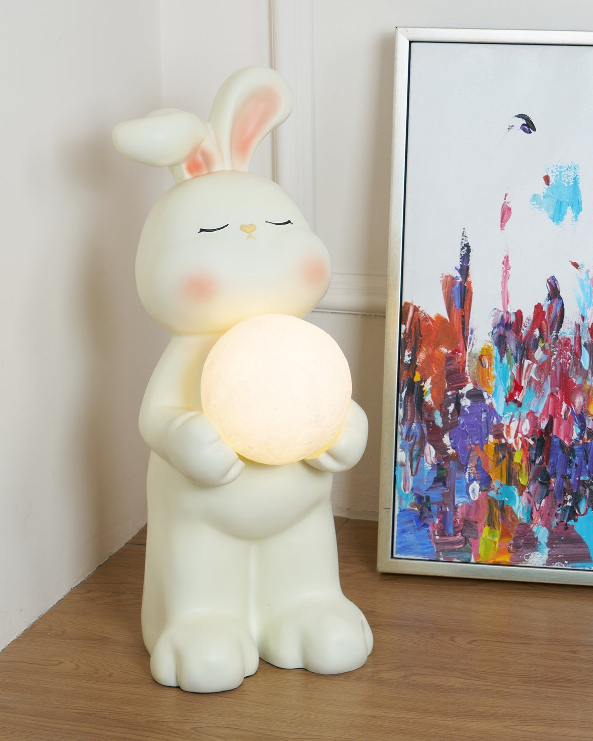 Moon Lampadaire Lapin