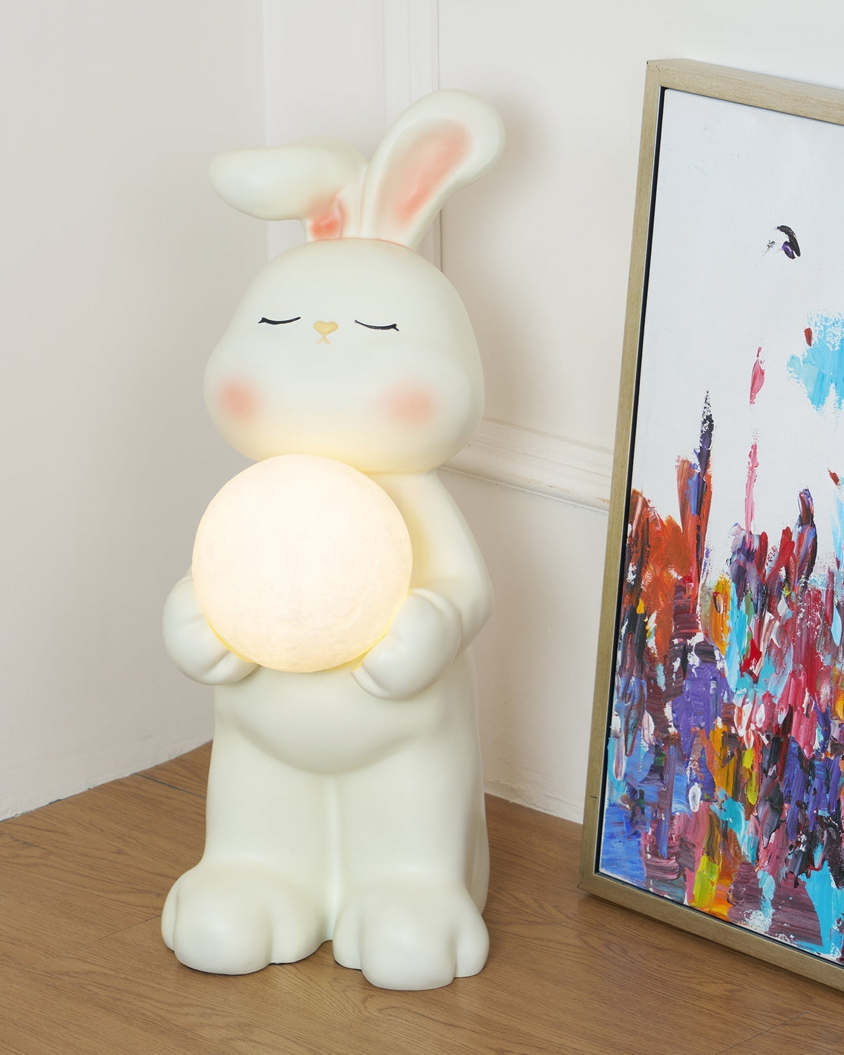 Moon Lampadaire Lapin