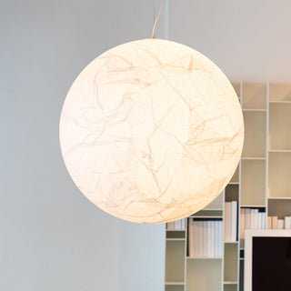 Globe Lampe Suspendue Minimaliste en Soie