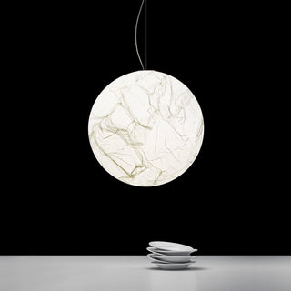Globe Lampe Suspendue Minimaliste en Soie