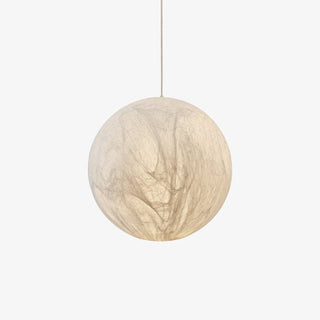 Globe Lampe Suspendue Minimaliste en Soie