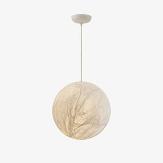 Globe Lampe Suspendue Minimaliste en Soie