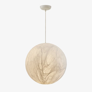 Globe Lampe Suspendue Minimaliste en Soie