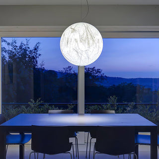 Globe Lampe Suspendue Minimaliste en Soie