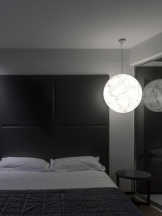 Globe Lampe Suspendue Minimaliste en Soie