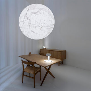 Globe Lampe Suspendue Minimaliste en Soie