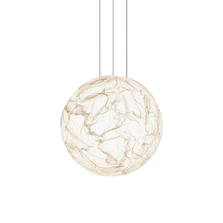 Globe Lampe Suspendue Minimaliste en Soie