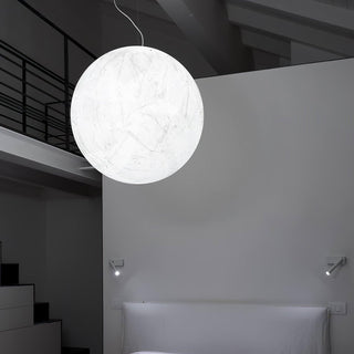 Globe Lampe Suspendue Minimaliste en Soie