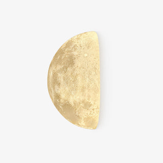 Olsolan Applique Murale 3D en Plastique Art Nordique Lune-Luire
