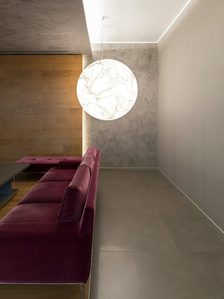 Globe Lampe Suspendue Minimaliste en Soie