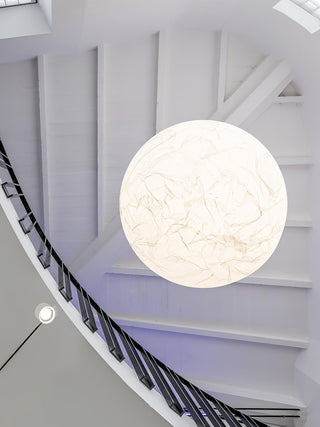 Globe Lampe Suspendue Minimaliste en Soie