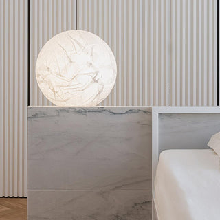 Globe Lampe Suspendue Minimaliste en Soie