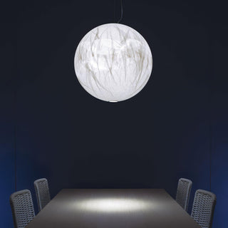 Globe Lampe Suspendue Minimaliste en Soie