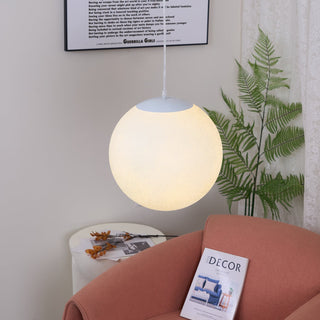 Lustra Suspension Lampe en Forme de Lune pour Salon