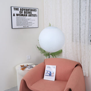 Lustra Suspension Lampe en Forme de Lune pour Salon