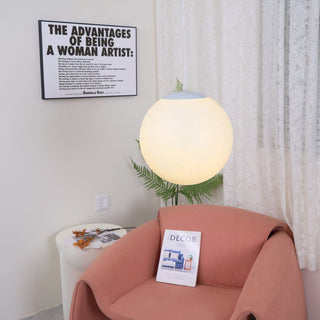 Lustra Suspension Lampe en Forme de Lune pour Salon