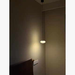 Cuthean Lampe Suspendue En Laiton Et Albâtre Minimaliste Moderne