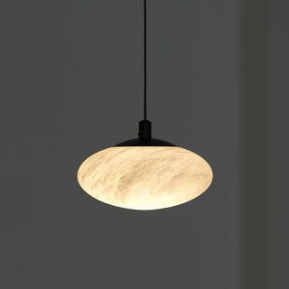Cuthean Lampe Suspendue En Laiton Et Albâtre Minimaliste Moderne