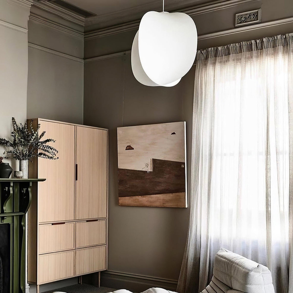Lumora Pendant Lamp-Neutral Decor
