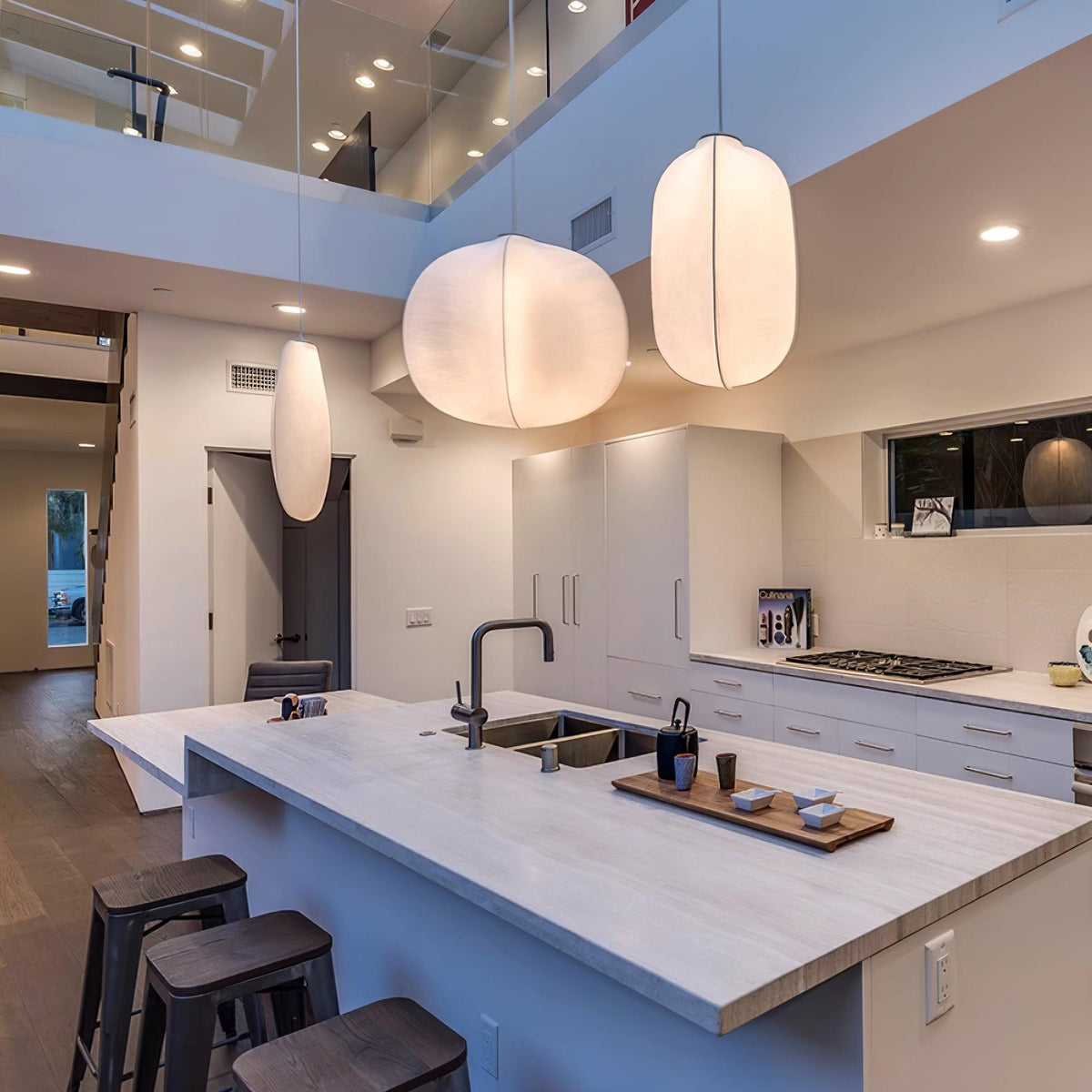 Lumora Pendant Lamp-Neutral Decor