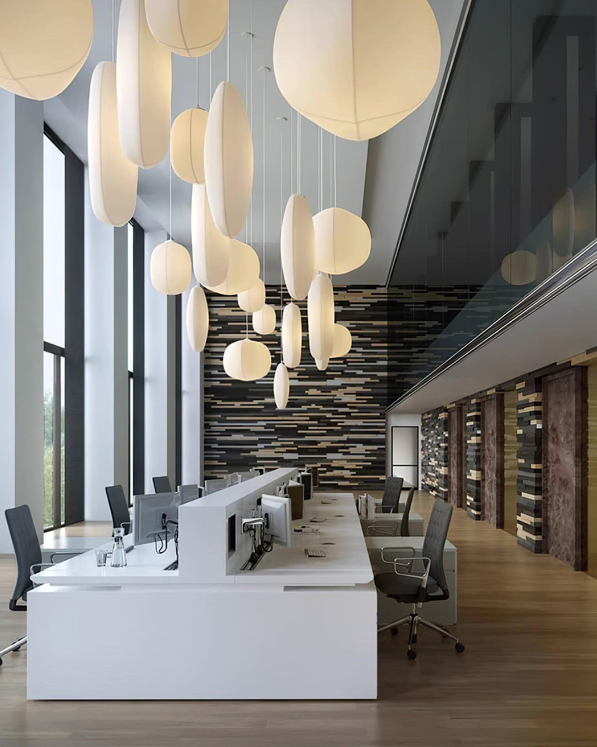 Lumora Pendant Lamp-Neutral Decor
