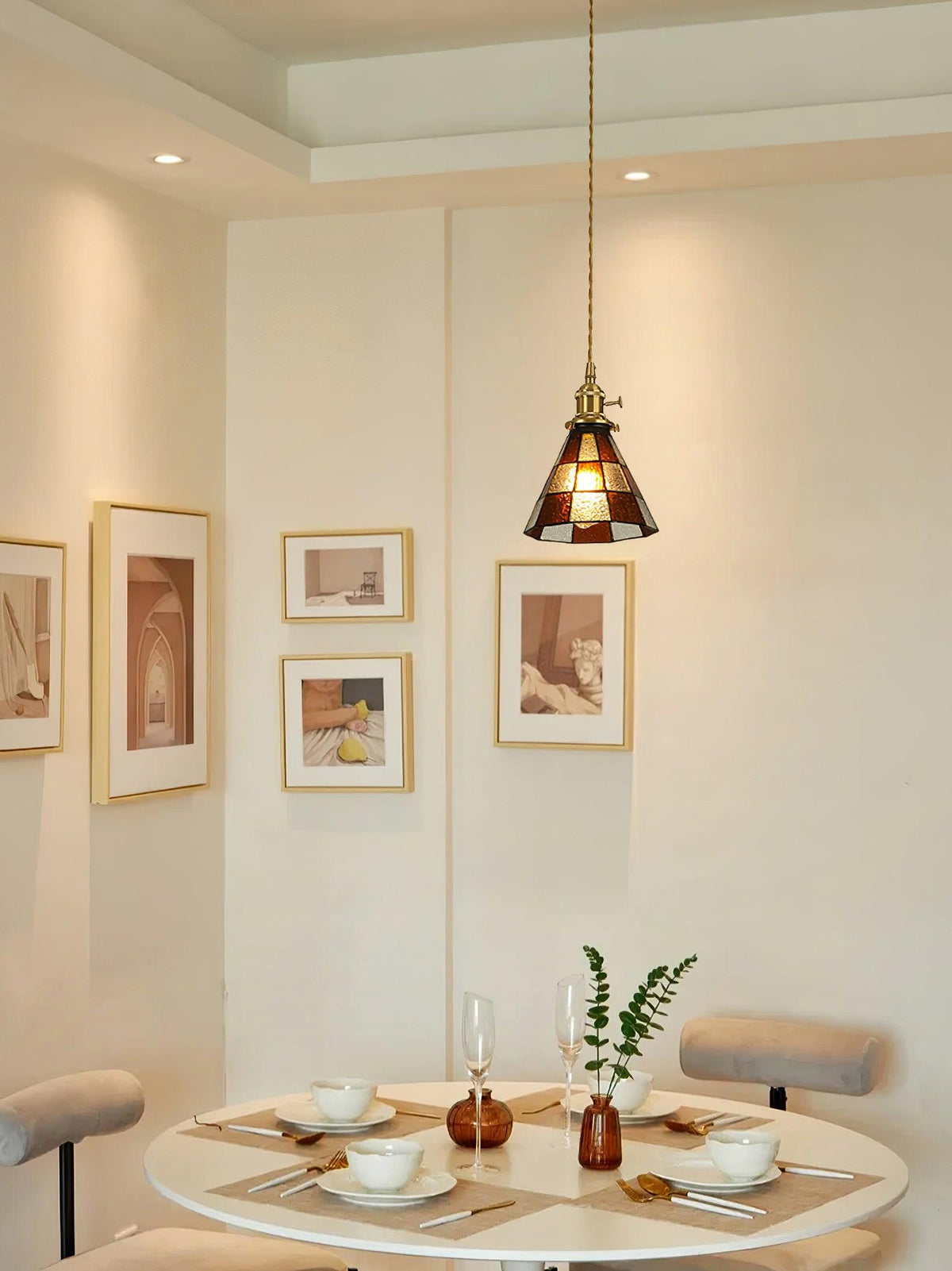Solviace Suspension Luxueuse en Laiton