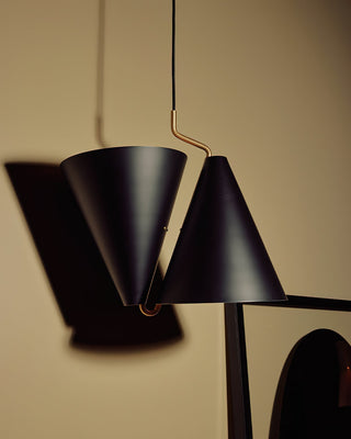 Covarir Lampe Suspendue En Métal De Laiton Minimaliste Moderne