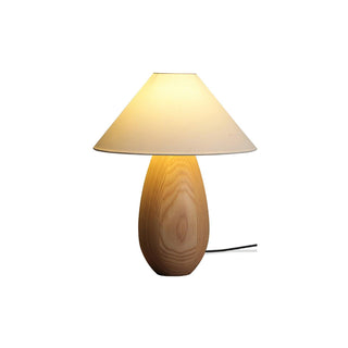 Orbace Lampe de Table en Bois Naturel