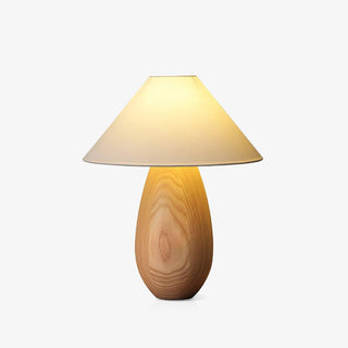 Orbace Lampe de Table en Bois Naturel