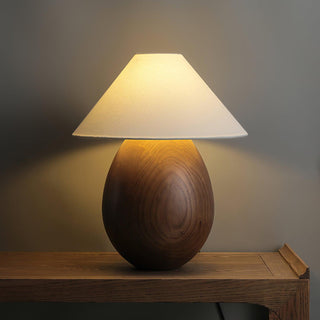 Orbace Lampe de Table en Bois Naturel