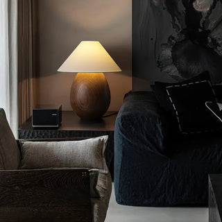 Orbace Lampe de Table en Bois Naturel