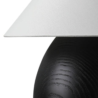 Orbace Lampe de Table en Bois Naturel