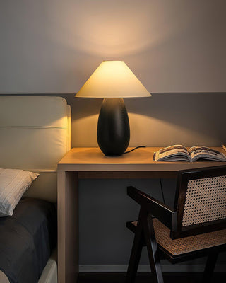 Orbace Lampe de Table en Bois Naturel