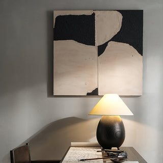 Orbace Lampe de Table en Bois Naturel