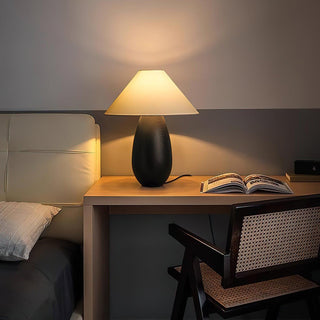 Orbace Lampe de Table en Bois Naturel