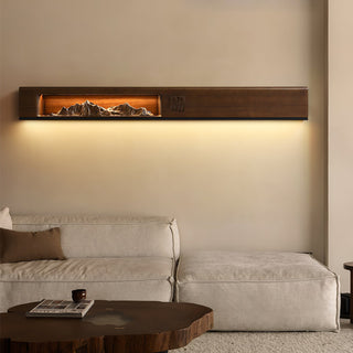 Matthew Applique Murale en Bois Moderne