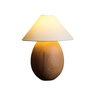 Orbace Lampe de Table en Bois Naturel