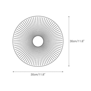Nytheos Applique Murale Moderne Minimaliste En Résine Et Verre