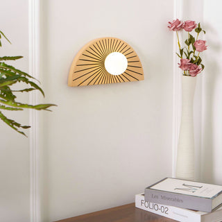 Nytheos Applique Murale Moderne Minimaliste En Résine Et Verre