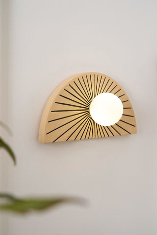 Nytheos Applique Murale Moderne Minimaliste En Résine Et Verre