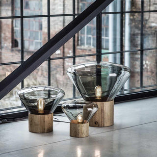 Sylirella Minimaliste Lampe de Table Bois