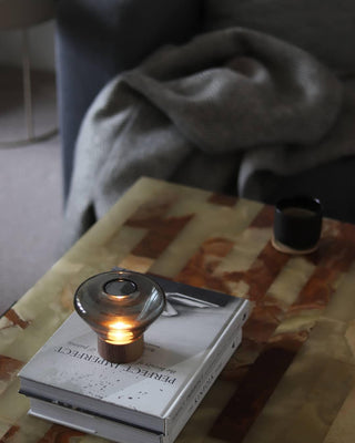 Sylirella Minimaliste Lampe de Table Bois