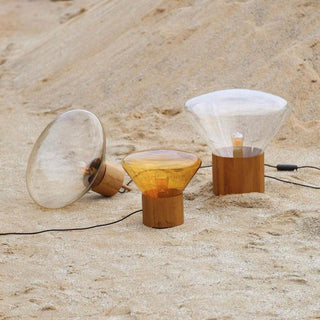 Sylirella Minimaliste Lampe de Table Bois