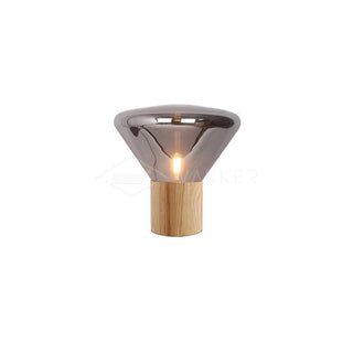 Sylirella Minimaliste Lampe de Table Bois