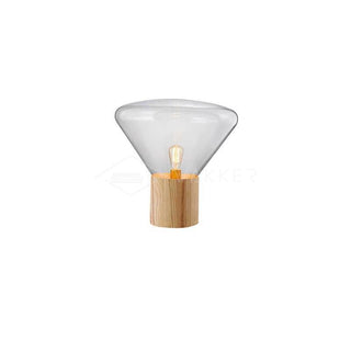 Sylirella Minimaliste Lampe de Table Bois