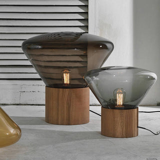 Sylirella Minimaliste Lampe de Table Bois