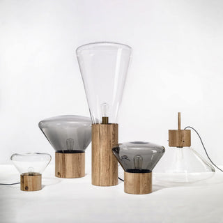 Sylirella Minimaliste Lampe de Table Bois