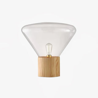 Sylirella Minimaliste Lampe de Table Bois