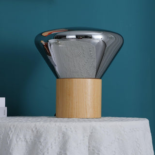 Sylirella Minimaliste Lampe de Table Bois