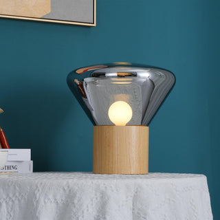 Sylirella Minimaliste Lampe de Table Bois